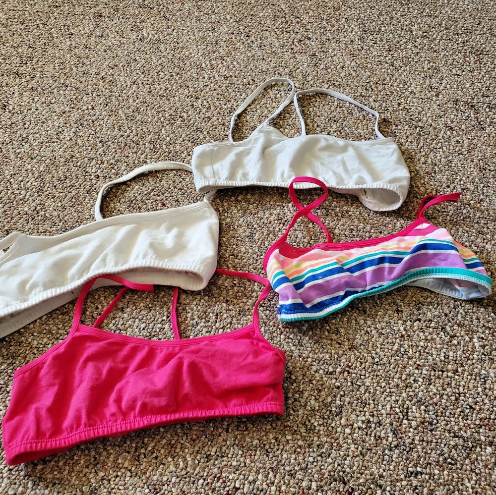 Girls training bras lot